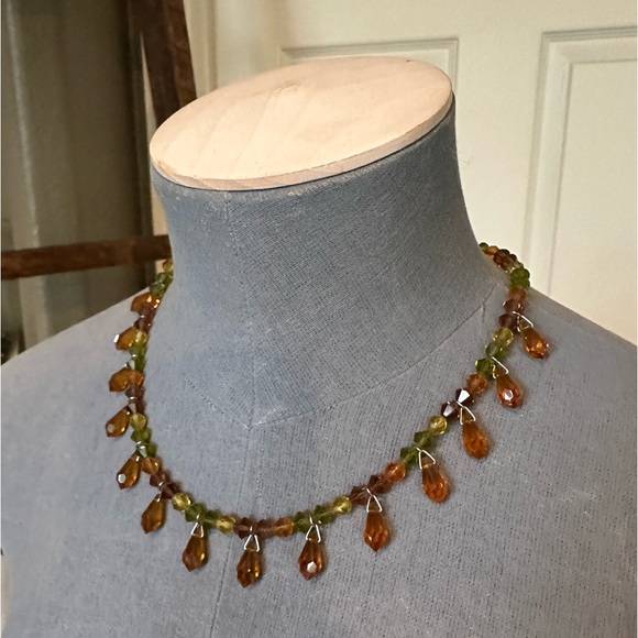 Necklace, crystal, lightweight - Picture 4 of 7